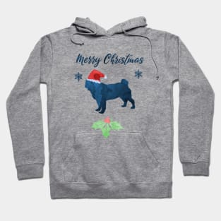 Christmas Pug Hoodie